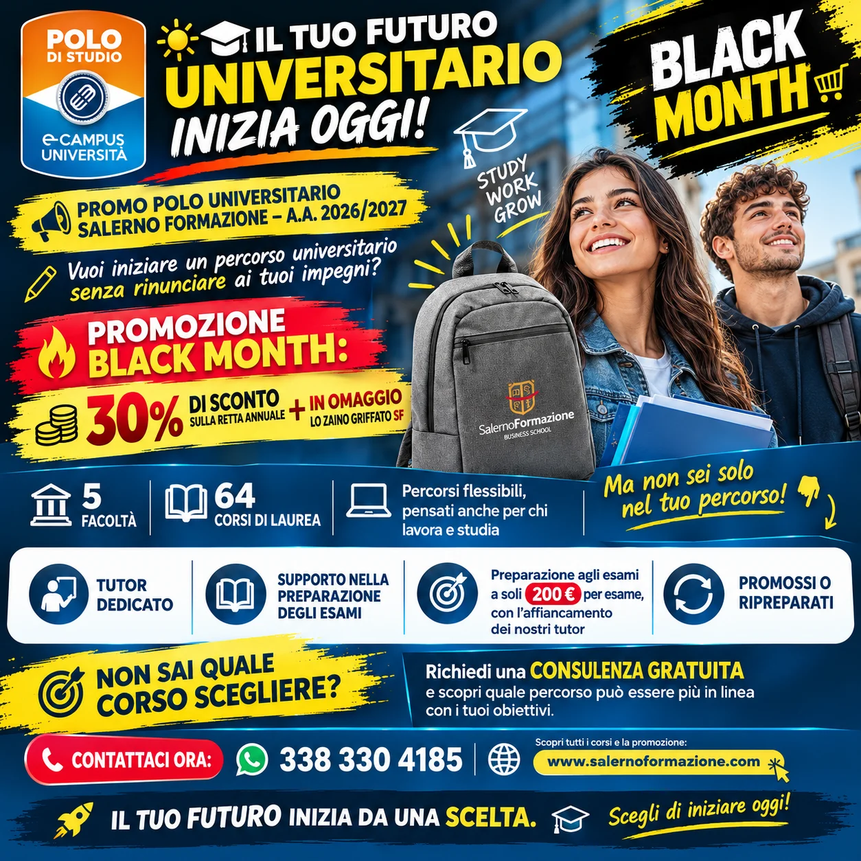 PROMOZIONE 2026 – 2027 – UNIVERSITA