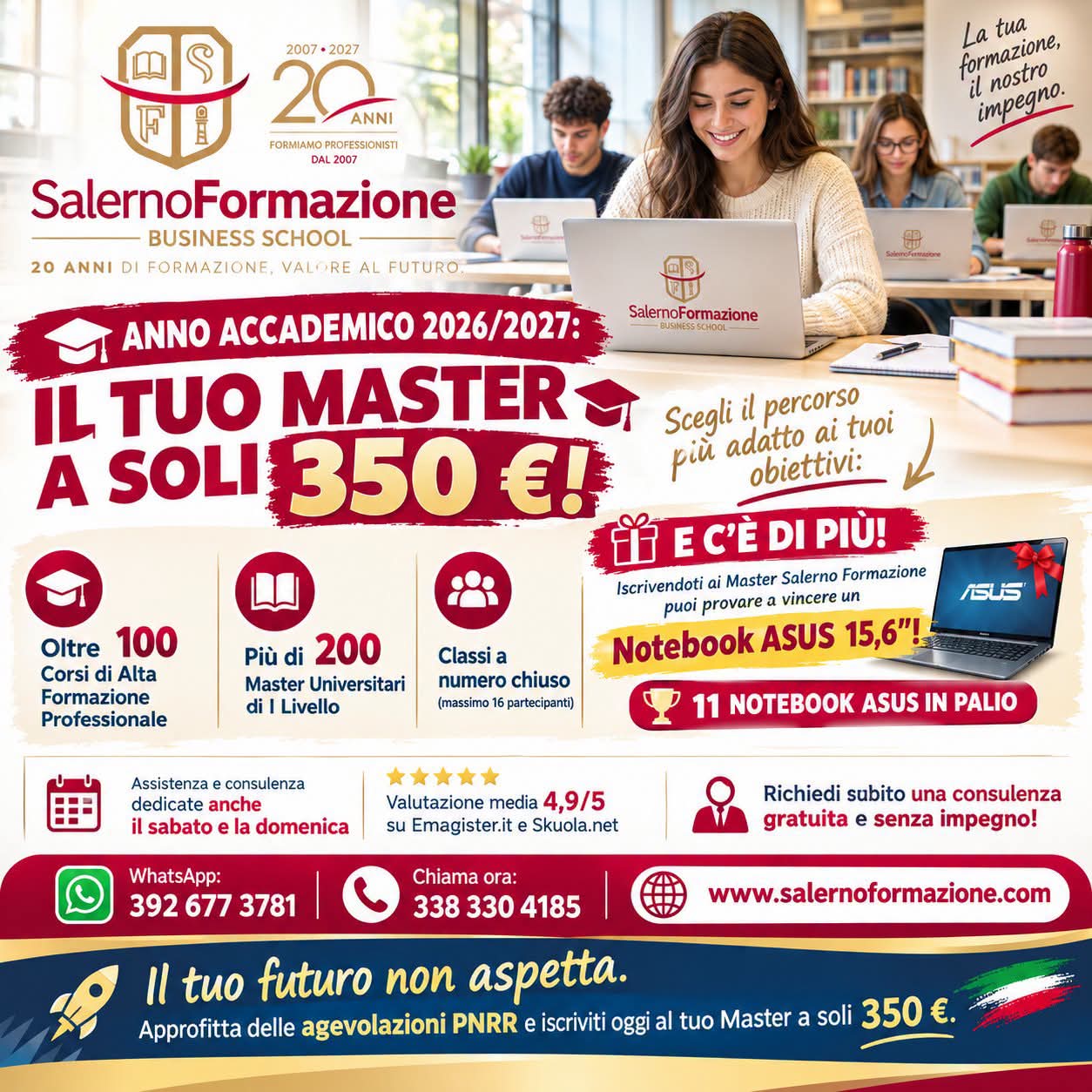 CATALOGO COMPLETO CORSI E MASTER DI PRIMO E SECONDO LIVELLO